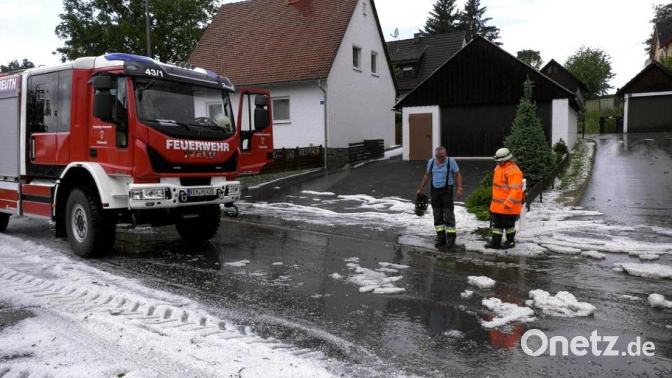 Unwetter im Landkreis Tirschenreuth Bild: rw