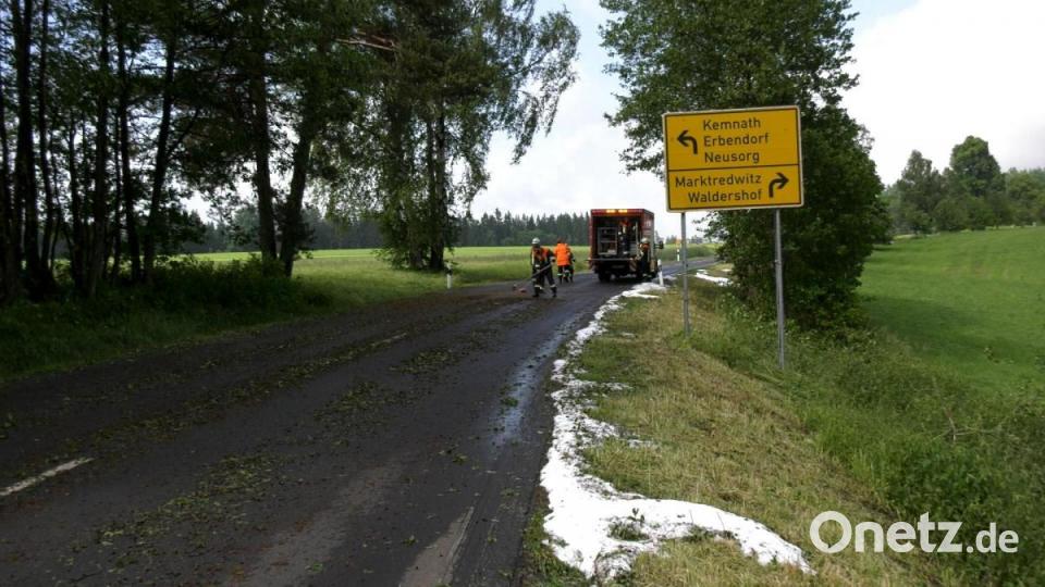 Unwetter im Landkreis Tirschenreuth Bild: rw