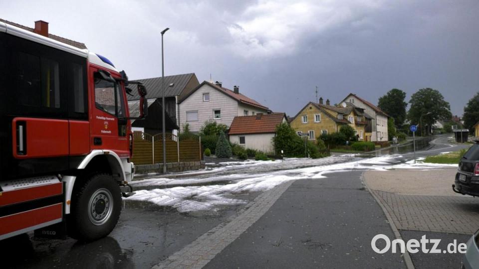Unwetter im Landkreis Tirschenreuth Bild: rw