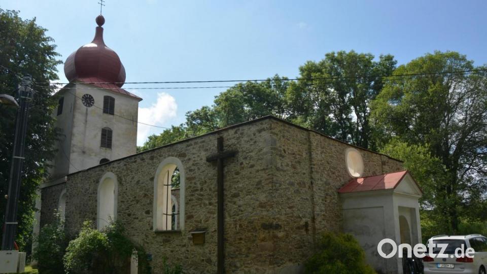 Die Kirche in Maiersgrün von außen. Bild: jr