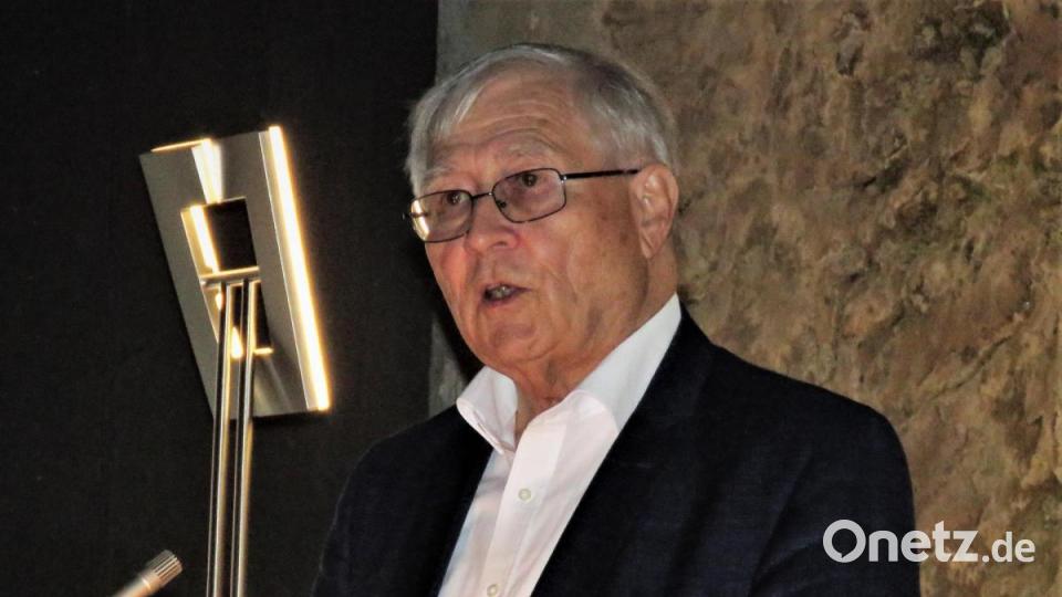 Wolf-Dieter Hamperl: &quot;Maurus Fuchs war kein armer Künstler. Er hat seinen Neffen nach seinem Tod immerhin 4580 Gulden und drei Felder hinterlassen.&quot; Bild: ubb