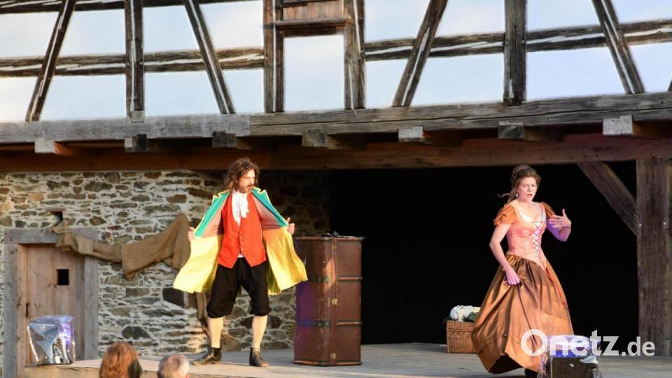 Der historische Fachwerkhof bietet die ideale Kulisse. Bild: Freya Stoeckl