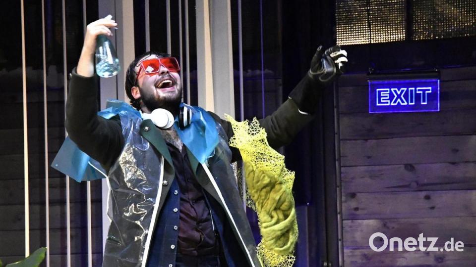 Zu Besuch bei der Generalprobe zur Oper &quot;Insomnia&quot; im Ringlokschuppen in Amberg. Bild: Petra Hartl