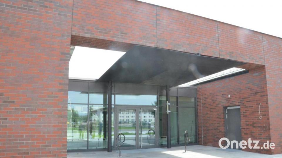 Der Eingangsbereich zum neuen Sanitäts-Versorgungs-Zentrum. Bild: Kunz