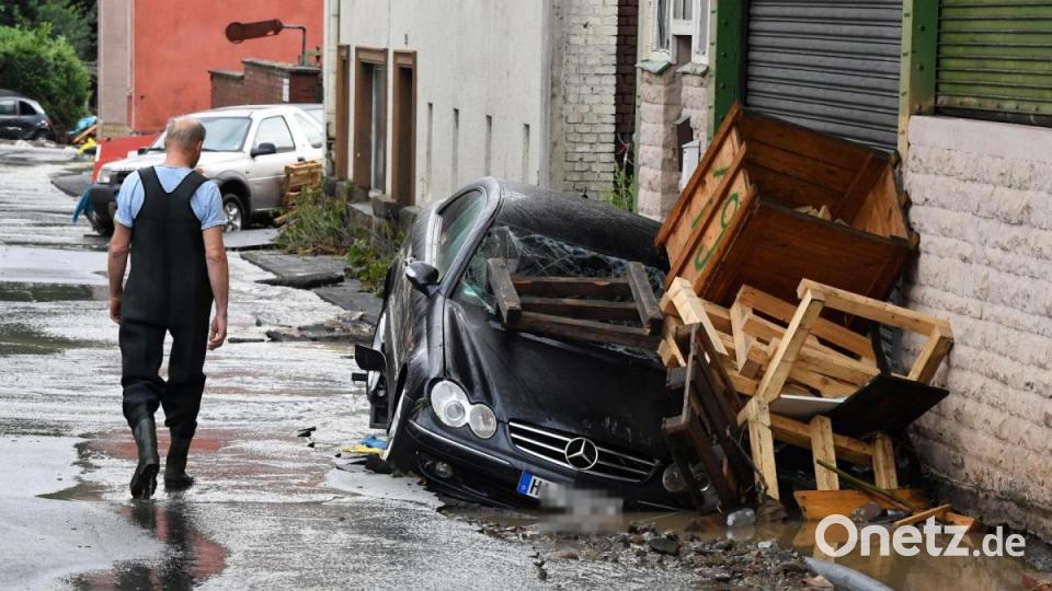 Die Hochwasserkatastrophe im Westen Deutschlands bringt Chaos, Verwüstung und Leid. Ihr Ausmaß kann noch nicht abgeschätzt werden. Bild: Roberto Pfeil