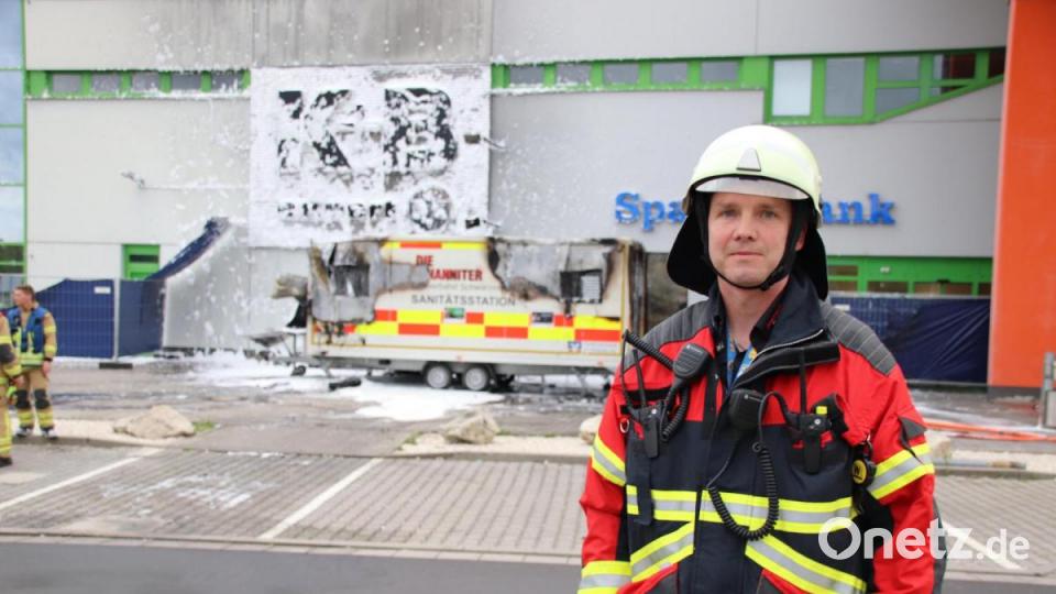 Stadtbrandinspektor Klaus Brunner Bild: Thomas Dobler