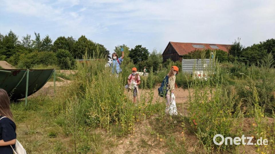 Für die &quot;Wölflinge&quot; und &quot;Wichtel&quot; ging es durch unwegsames Gelände. Bild: Andreas Brückmann