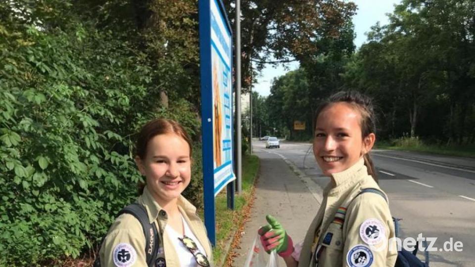 Junge Pfadfinder im Einsatz. Bild: Andreas Brückmann