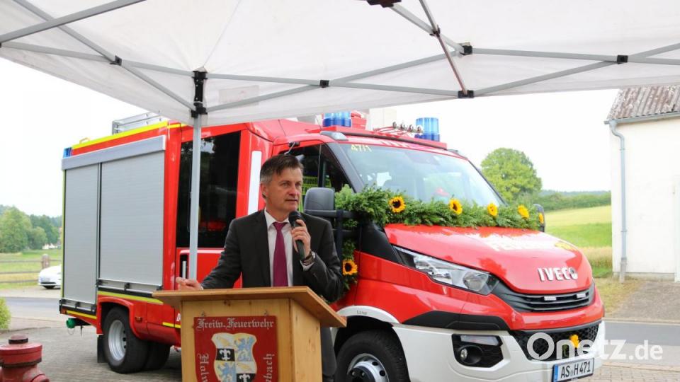 Für die Firma Magirus sprach Ottmar Fassoldt. Bild: lei