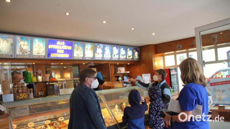 Die Eis-Tournee von Oberpfalz-Medien lockte viele Interessenten an. Bild: frd