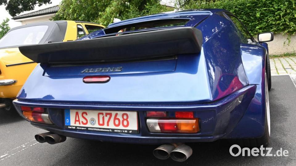Sportwagen aus Frankreich, ein Renault Alpine. Bild: gf