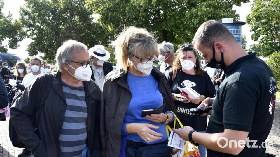 Ohne Anmeldung und Registrierung ging nichts. Bild: Petra Hartl