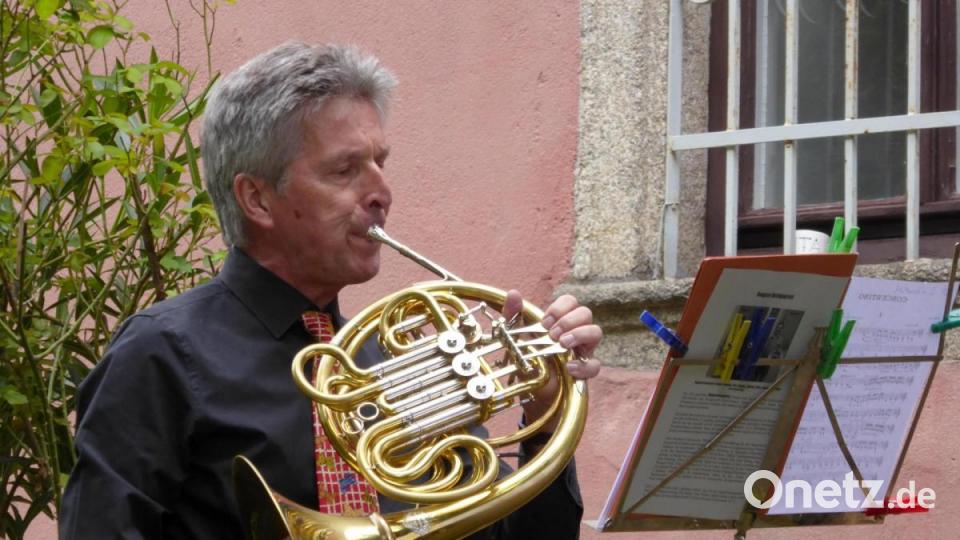 Hornist Daniel Lienhard Bild: fsb