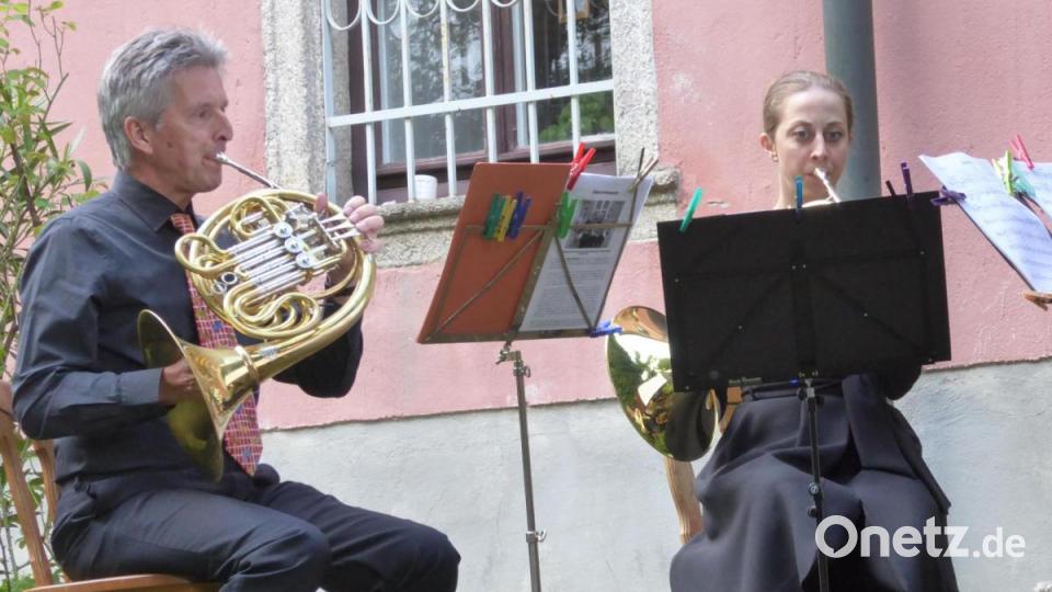 Daniel Lienhard und Catherine Eisele. Bild: fsb
