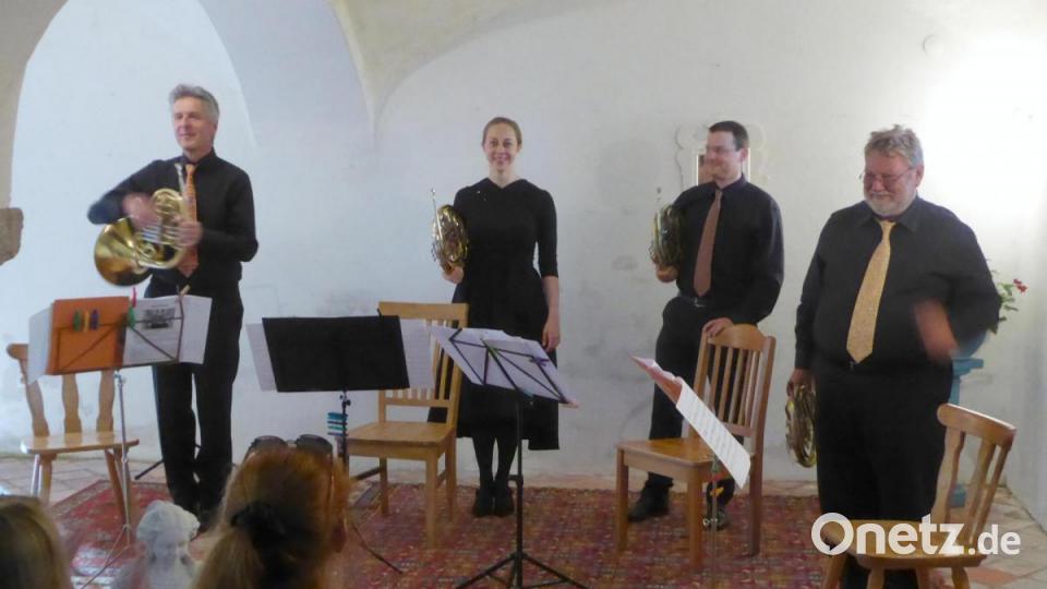 Applaus und Bravo-Rufe für die vier Musiker Bild: fsb