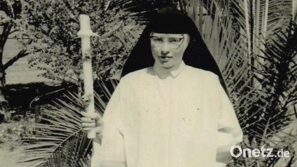 Das Foto zeigt Schwester Clarina Freund 1962. Bild: Stefan Freund/exb