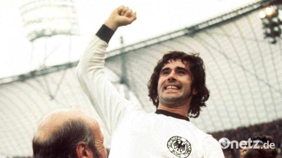 Der deutsche Fußball trauert um Gerd Müller. Der als "Bomber der Nation" gepriesene ehemalige Weltklasse-Torjäger ist tot. Bild: Karl Schnörrer
