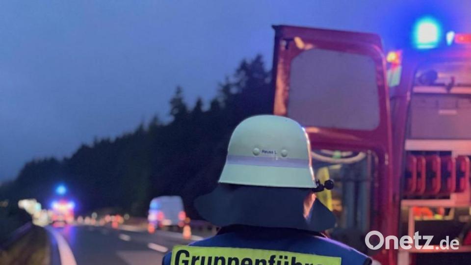 Der Einsatz am frühen Morgen dauerte mehrere Stunden. Bild: fas