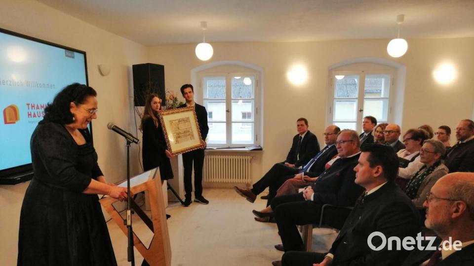 Sissy Thammer erzählte über den &quot;Geist&quot; ihres Elternhauses. Bild: anv