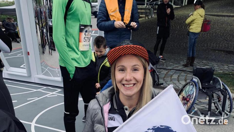 Svenja Mayer ist immer sportlich unterwegs. Bild: Svenja Mayer/privat/exb