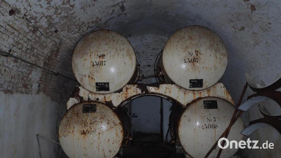 Auch diese Tanks gehören zum Inventar. Bild: bl