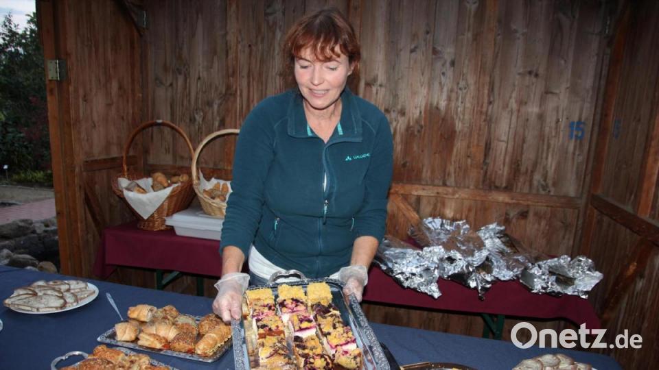 An diesem Stand gab es köstliche Kuchenspezialitäten. Bild: kro