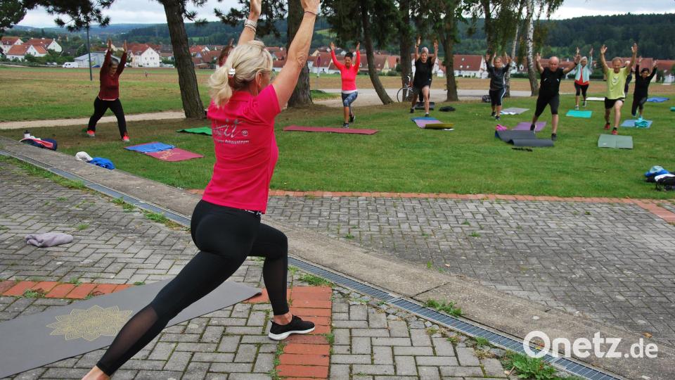 Rücken-Fitness als Vorprogramm. Bild: gsp