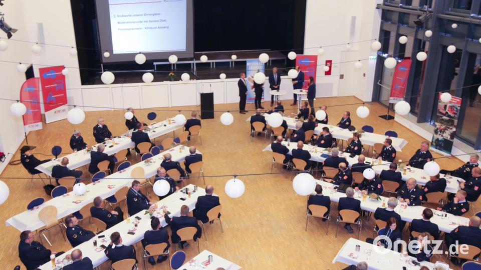 Delegiertenversammlung des Beirksfeuerwehrverbandes Oberpfalz in der Stadthalle Erbendorf Bild: Roland Wellenhoefer