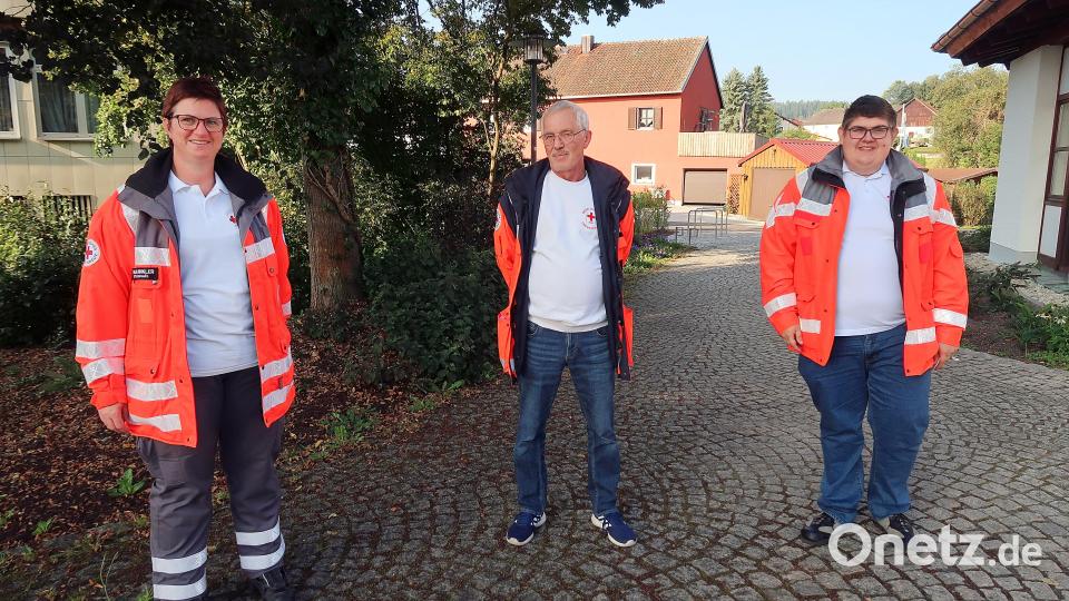 Zum 15. Werner-Baier-Gedächtnismarsch gehörten auch Coronatests. Diese wurden von Kräften des BRK durchgeführt. Bild: bsc