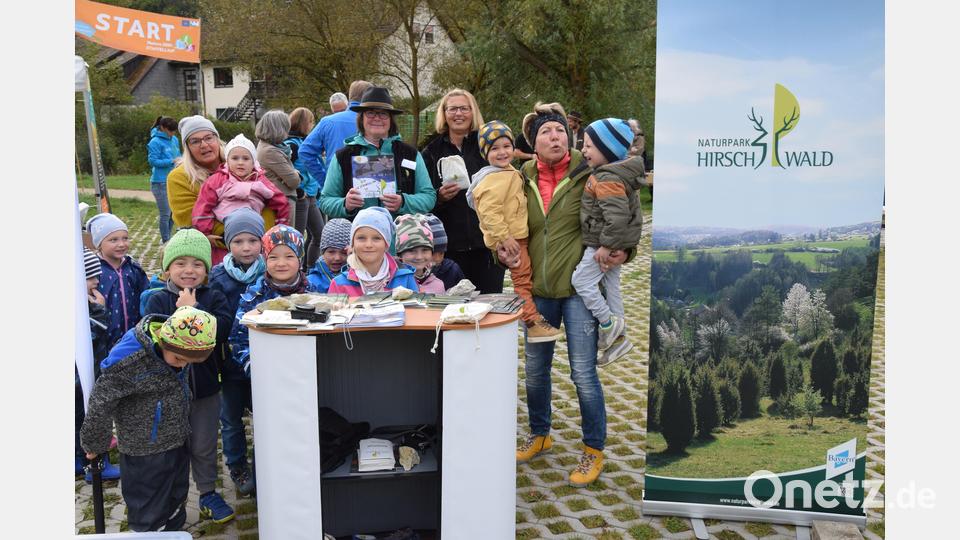 Bei dem Lauf-Projekt ist der Naturpark Hirschwald mit eingebunden. Bild: bö