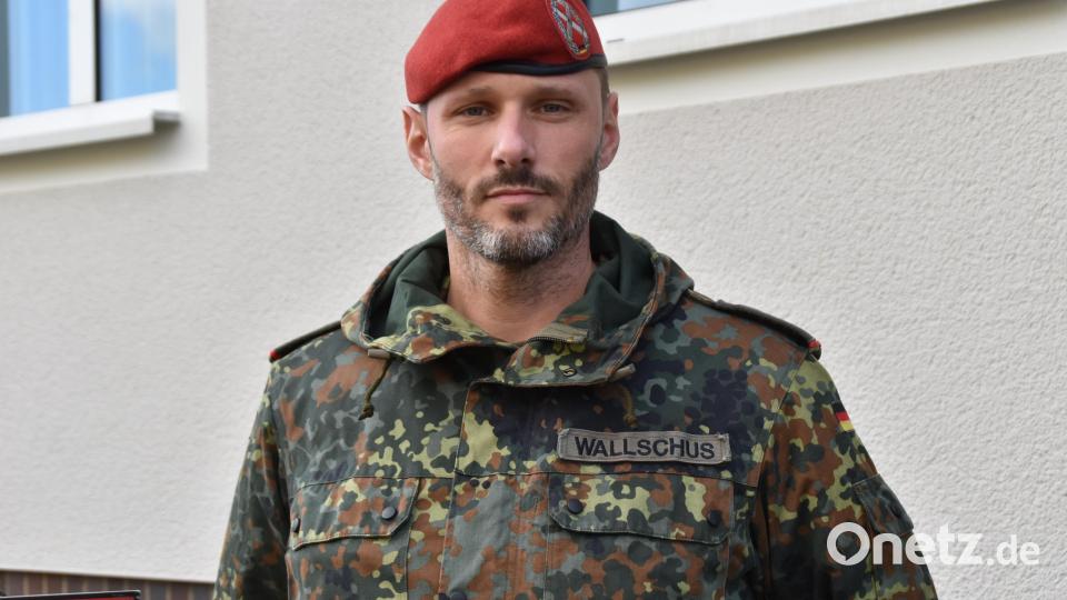 Oberstleutnant i.G. Thorsten Wallschus kommandiert nun über 750 Soldaten. Bild: hcz