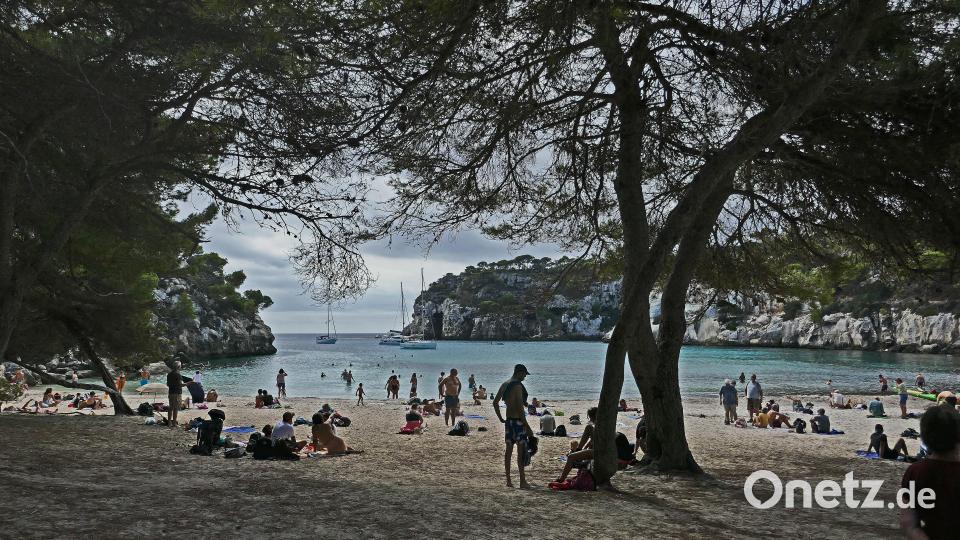 Cala Macarella auf Menorca. Bild: exb/Johann Gmeiner
