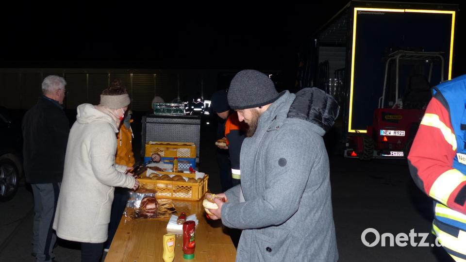 Eine warme Leberkässemmel schmeckt nach so einer Übung besonders gut. Bild: hme