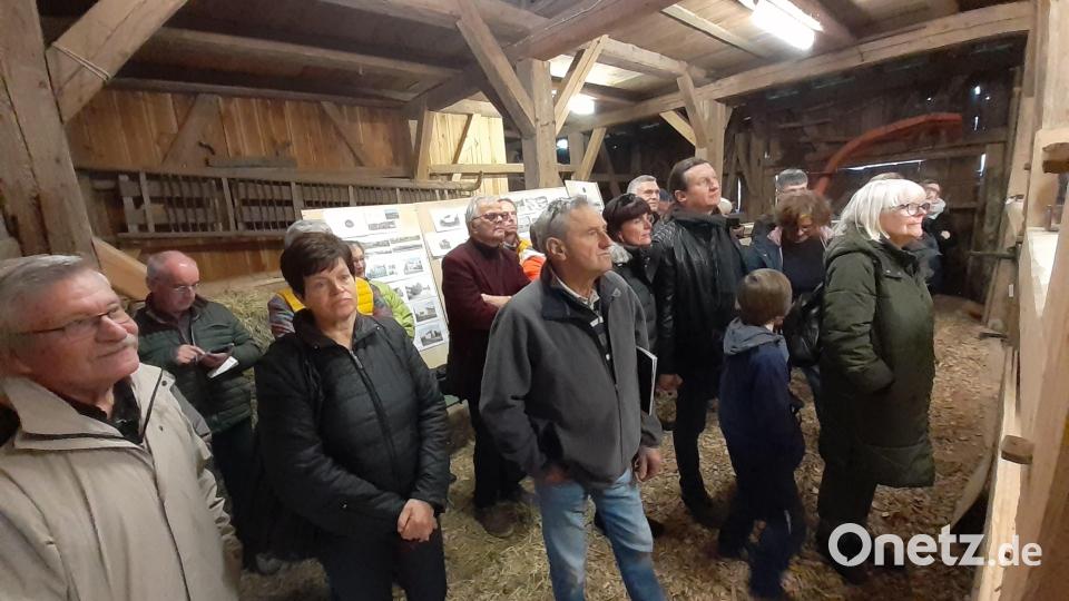 Die Scheune am Goglhof ist erste Station für das Familien-Treffen der Bäumler-Nachfahren. Bild: hka