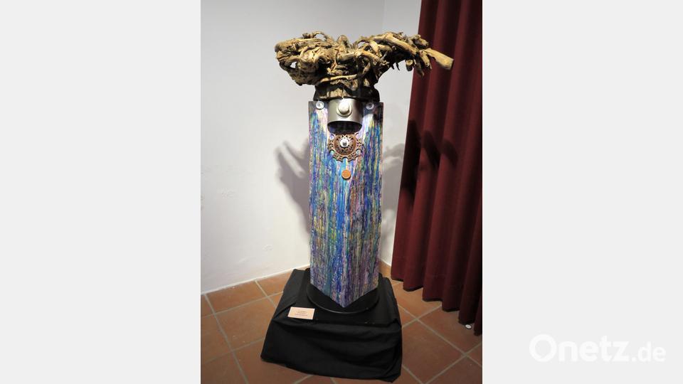 &quot;Corona&quot; aus der Sicht von Künstler Tom Brankovic, der damit erstmals eine seiner Skulpturen zeigt. Bild: ubb