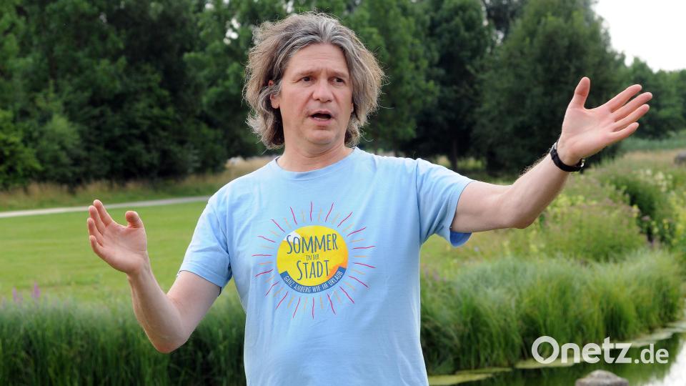 Eigentlich würde Toby Mayerl von TNT-Productions lieber nur über die tolle Musik reden, die es bei &quot;Sommer in der Stadt&quot; wieder geben wird. Stattdessen muss er sich mehr um Hygiene-Regeln kümmern. Bild: Stephan Huber