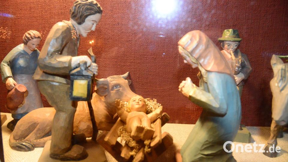 Eine idyllische Krippenszene. Bild: bey