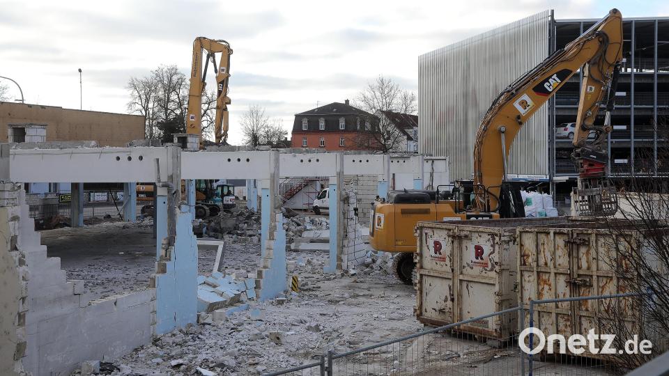 Bereits Ende November war von den Gebäuden nicht mehr viel zu sehen. Bild: Wolfgang Steinbacher