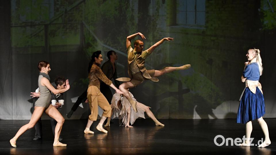 Alice im Wunderland - ein Ballett von Stéphen Delattre nach dem Roman von Lewis Carroll - begeisterte in der Produktion der Delattre Dance Company, Mainz, die Besucher im Stadttheater Amberg. Bild: Petra Hartl