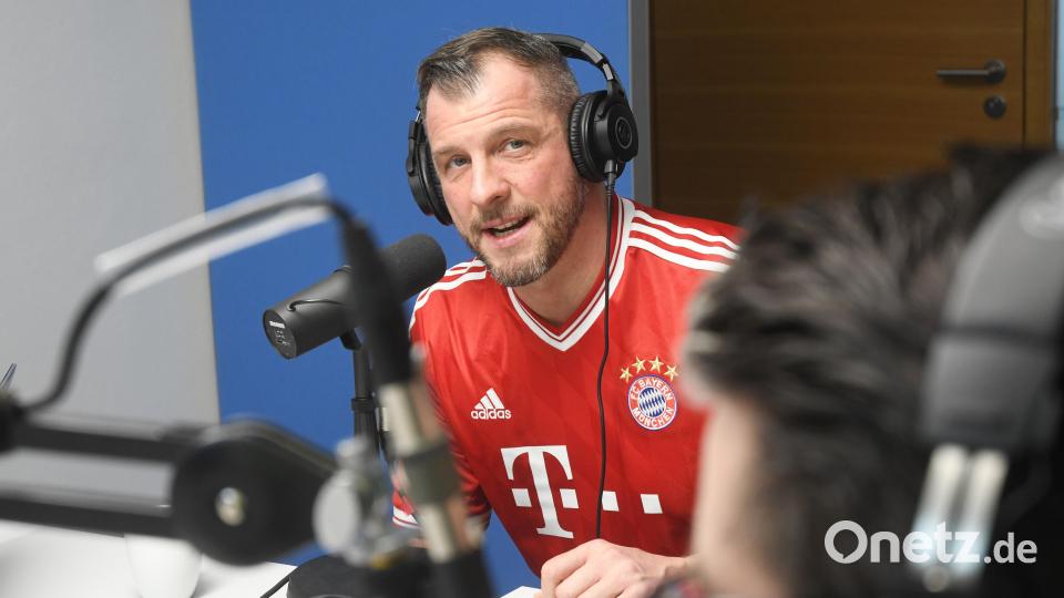 Huberth Rosner im Podcast-Studio von Oberpfalz Medien Bild: Gabi Schönberger