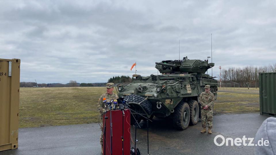 Die wachsenden Spannungen um die Ukraine sind auch in Vilseck (Kreis Amberg-Sulzbach) zu spüren. Bild: Martin Zimmer