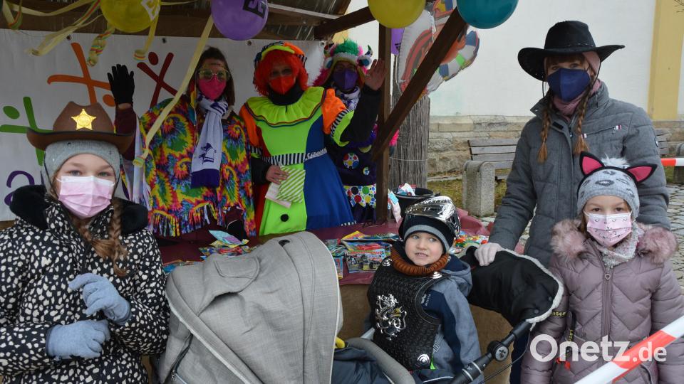 Ein bisschen Fasching darf auch in diesen Tagen sein, wenn auch nur kurz Bild: jr