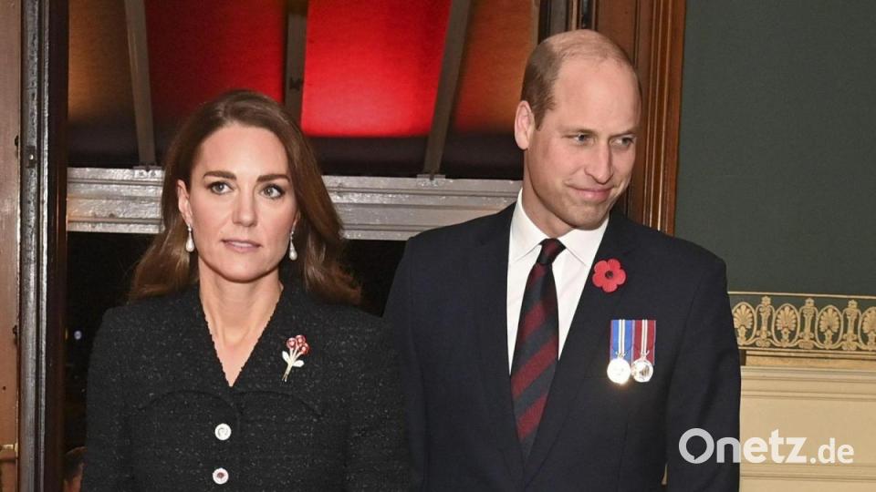 Prinz William und Herzogin Kate haben eindeutig Stellung bezogen. Bild: Geoff Pugh/The Daily Telegraph/PA Wire/dpa