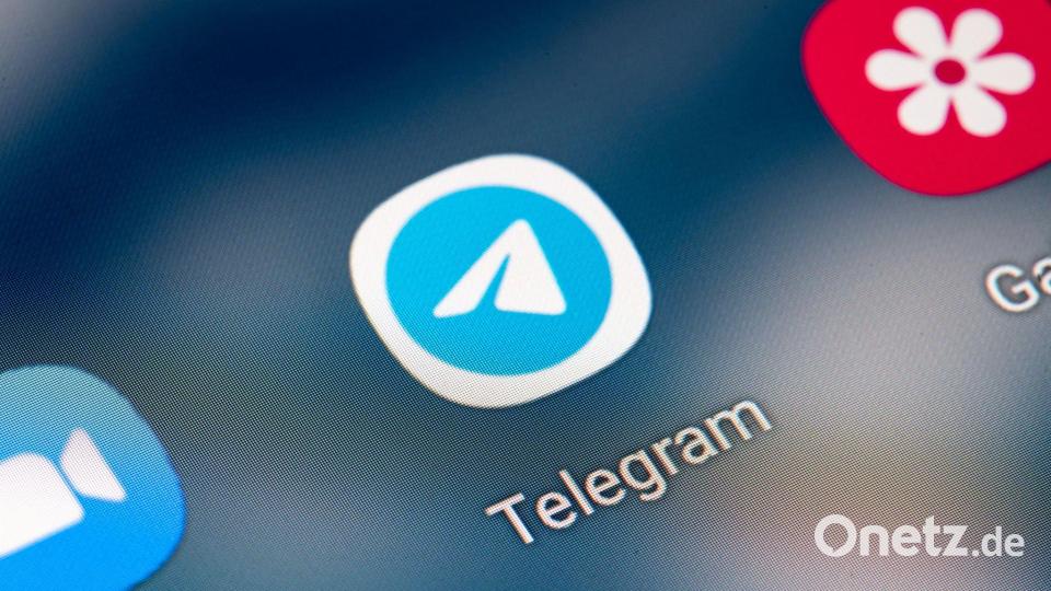 Vor allem die App Telegram ist in Russland weit verbreitet. Bild: Fabian Sommer/dpa