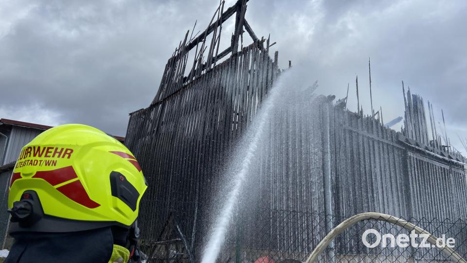 Großeinsatz für die Feuerwehr. Bild: Gustl Beer