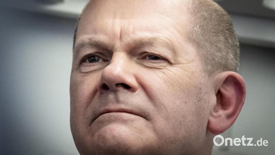 „Wird es keine Entscheidungen geben, die dazu führen, dass Nato-Staaten sich militärisch an dieser Auseinandersetzung beteiligen“: Bundeskanzler Olaf Scholz. Bild: Michael Kappeler/dpa
