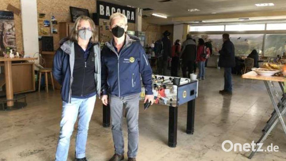 Eindrücke von der Reise der drei Rotarier ins Ahrtal. Bild: Rotary-Club Auerbach/exb