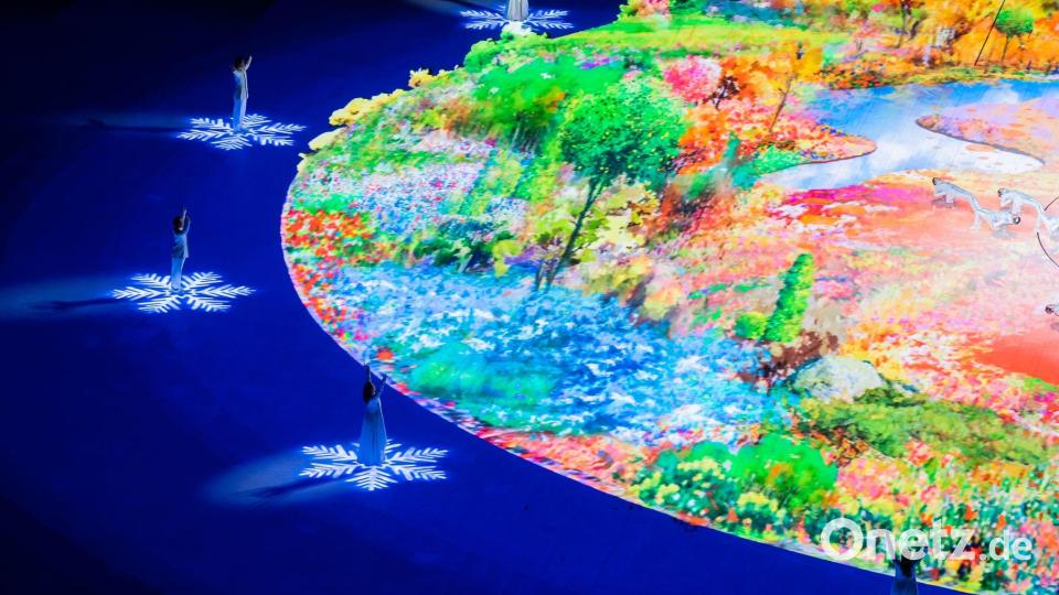 Mit der Eröffnungsfeier im Olympiastadion „Vogelnest“ beginnen in Chinas Hauptstadt Peking die Winter-Paralympics. Bild: Christoph Soeder/dpa