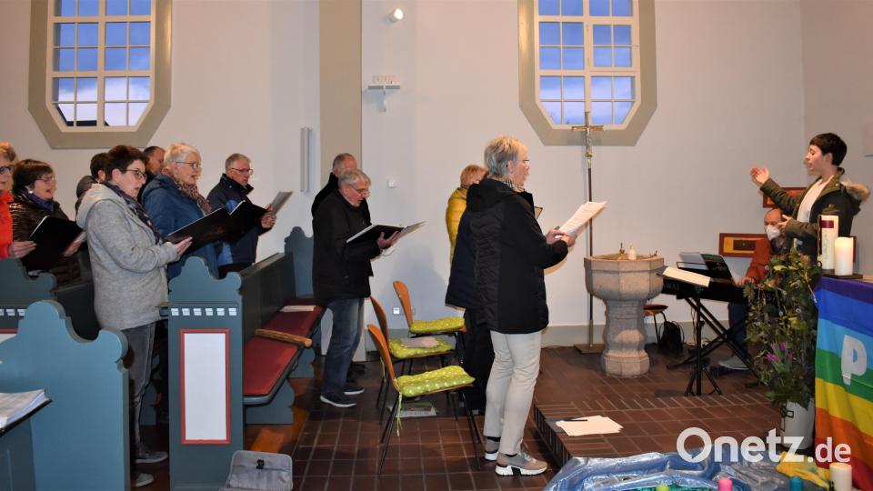 Der Chor &quot;Ex Animo&quot; Bild: rgr