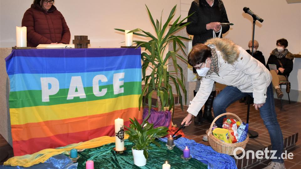Gläubige Weltgebetstag der Frauen in der Michaelskirche Grafenwöhr. Bild: rgr